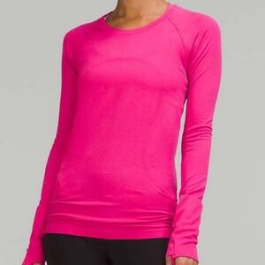 LULULEMON SONIC PINK SWIFTLY TECH 2.0 | SIZE 6 | HIP LENGTH
